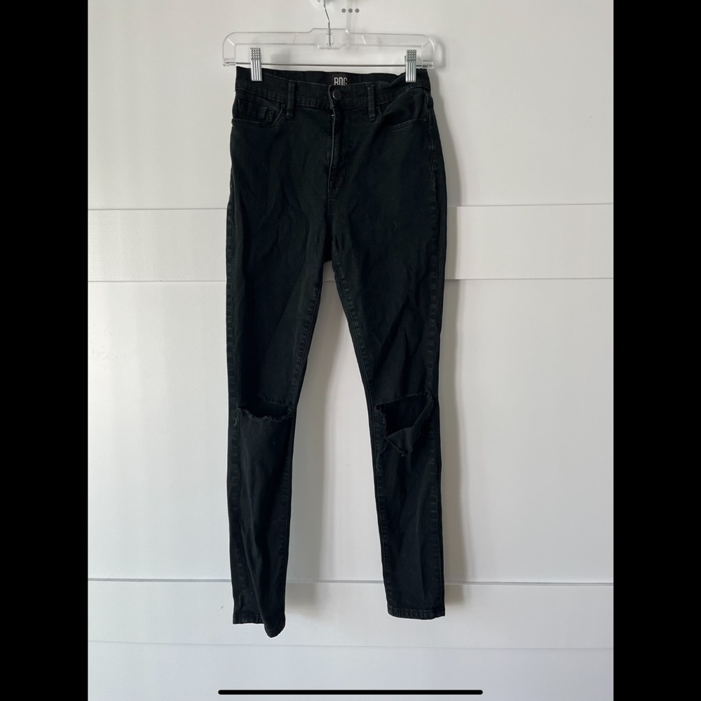 Urban Outfitters BDG Twig High-Rise Black Skinny Jeans Size 26